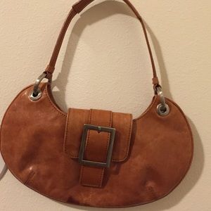 Kenneth Cole brown leather handbag