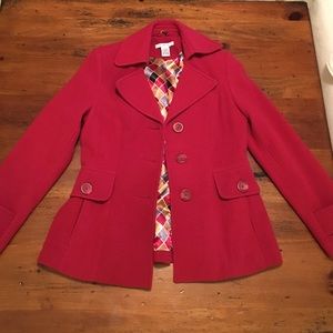 Red Peacoat