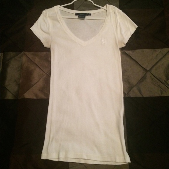Ralph Lauren white tee❄️