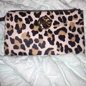 Michael Kors Large Calf Wristlet
