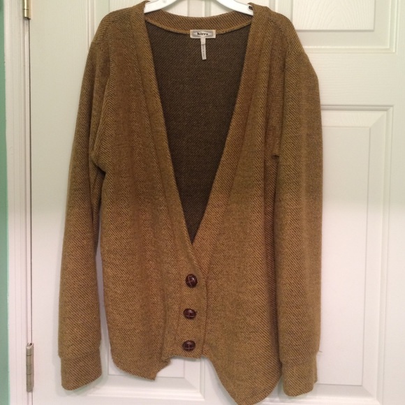 PacSun Sweaters - Kirra Mustard Cardigan