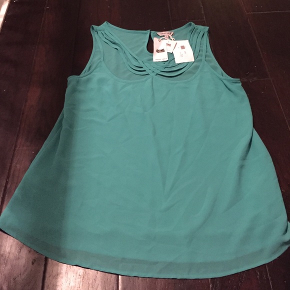 Teal Tank Top