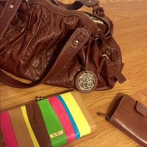 Jessica Simpson bag with two wallets