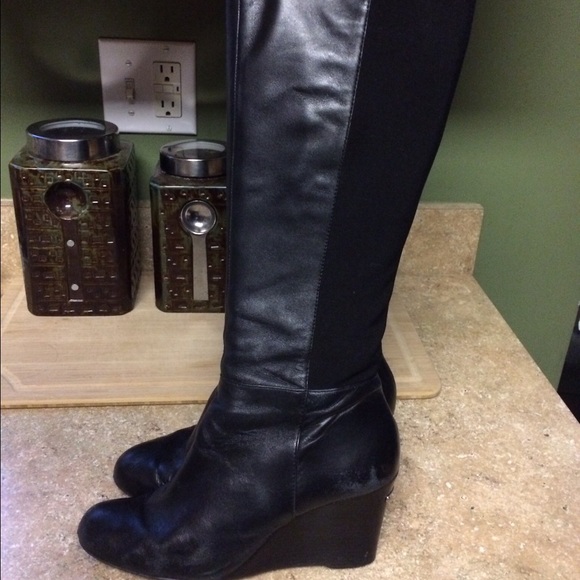 Michael Kors Black High Boots size 7.5