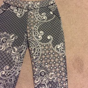 NWOT Topshop Paisley Slacks