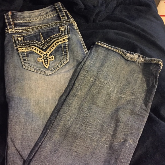Boot cut jeans