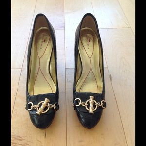 ELAINE TURNER Women's 8 M - Croc Platform Heels