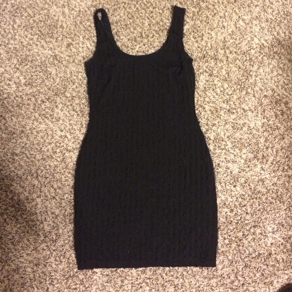 Black Ruffle Dress