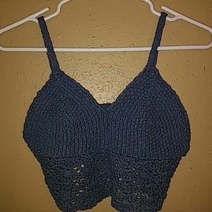 Crochet crop top