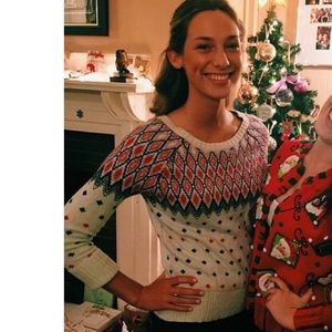 Fair isle sweater! AE brand, fits like a small