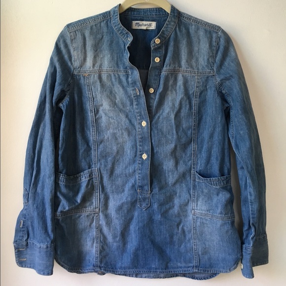 Madewell chambray top