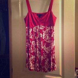 Express cherry blossom tunic tank