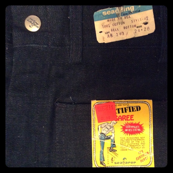 seafarer navy dungarees