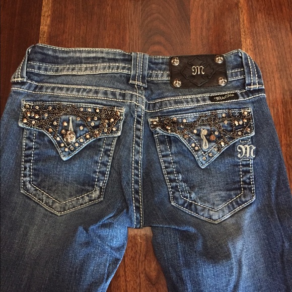 Miss Me with chain pockets