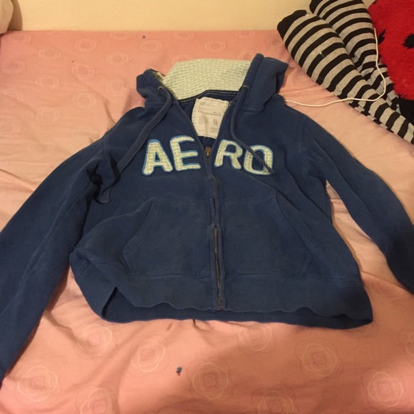 Navy Blue Aero Hoodie. Size XL