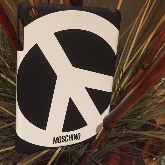 MOSCHINO PEACE IPAD MINI CASE. NEW! - Picture 2 of 4