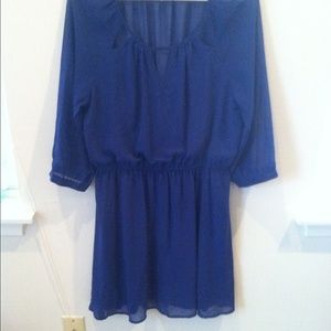 Sheer cocktail dress