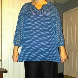 Sheer blouse!  NWT