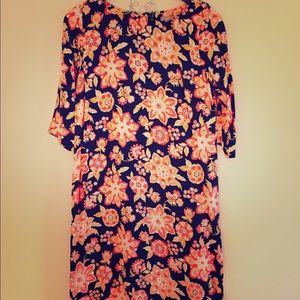 Colorful spring time dress
