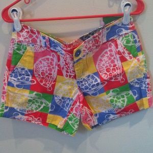 Callahan Shorts, turtle print