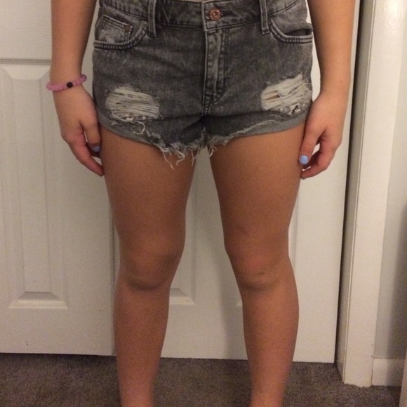 high waisted shorts