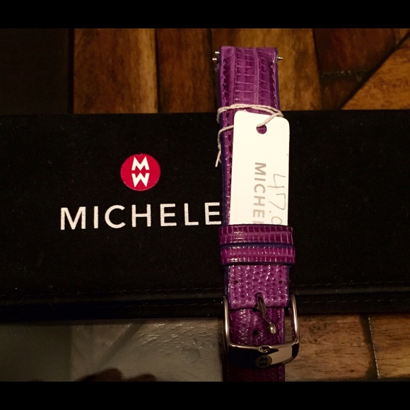 Authentic 18mm Michele watchband