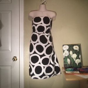 Strapless dress