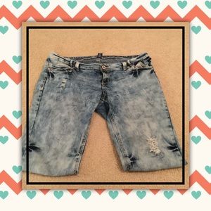 Amethyst Acid Wash Jeans