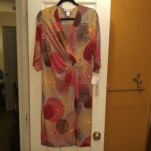 Absolutely gorgeous fall-colored dress!  Nwt!
