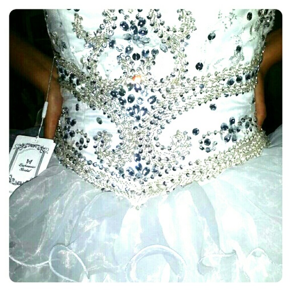 Wedding or prom dress