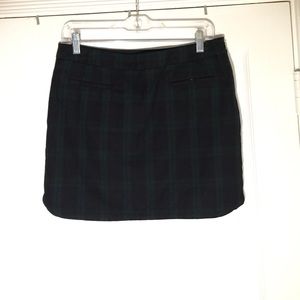 Plaid Gap Mini Skirt