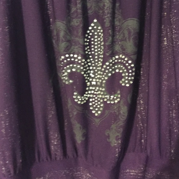 Purple club shirt