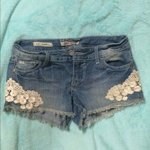 Hot Kiss denim shorts