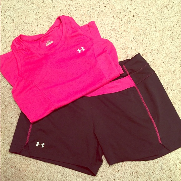 Under Armour workout set