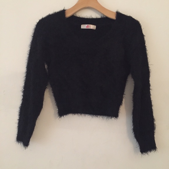 American Apparel fuzzy sweater