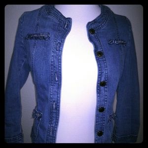 Sisley fitted jean jacket