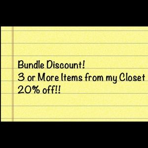 20% Bundle Discount