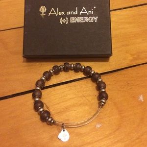Alex & Ani purple bangle