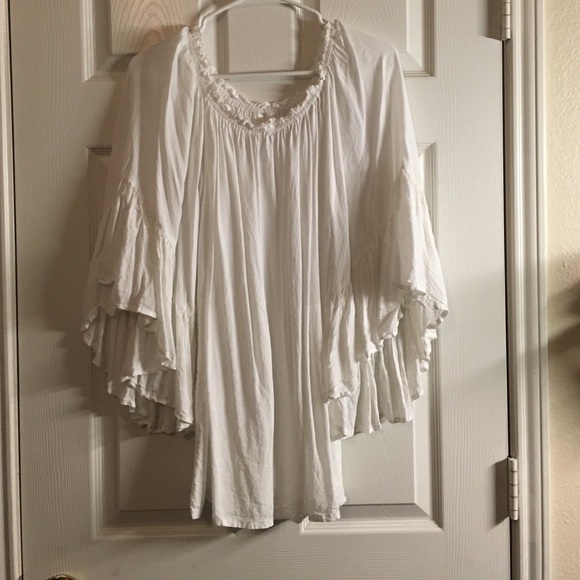 White long sleeve shirt