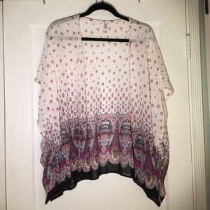 White and Pink Kimono