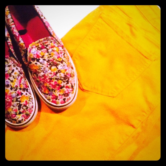 Mustard Skinny Jeans