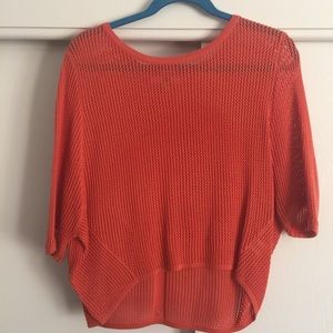 Orange sweater