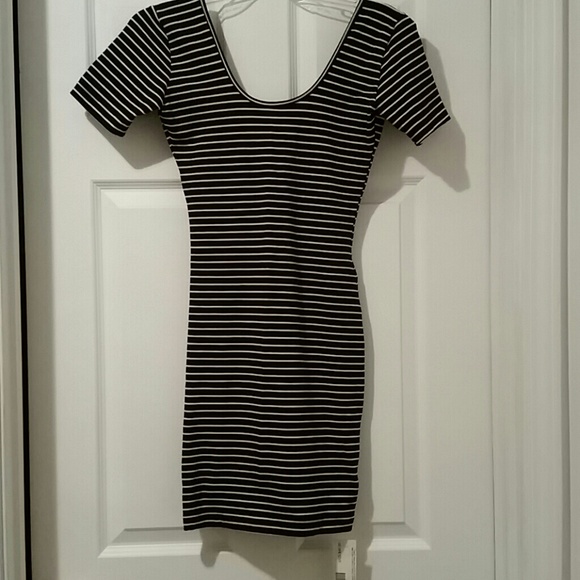 American Apparel striped mini dress