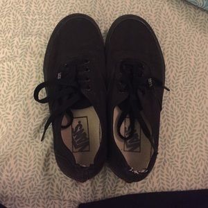 All black Vans!