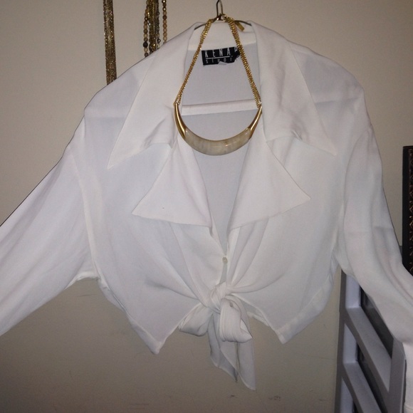 Cropped blouse