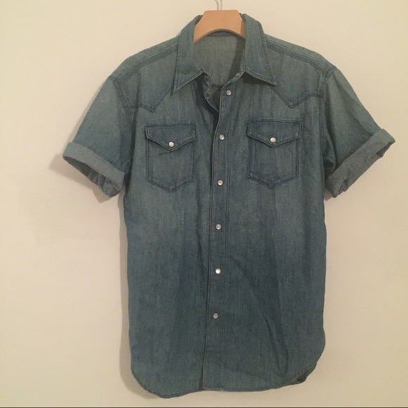 BLK DNM unisex denim shirt