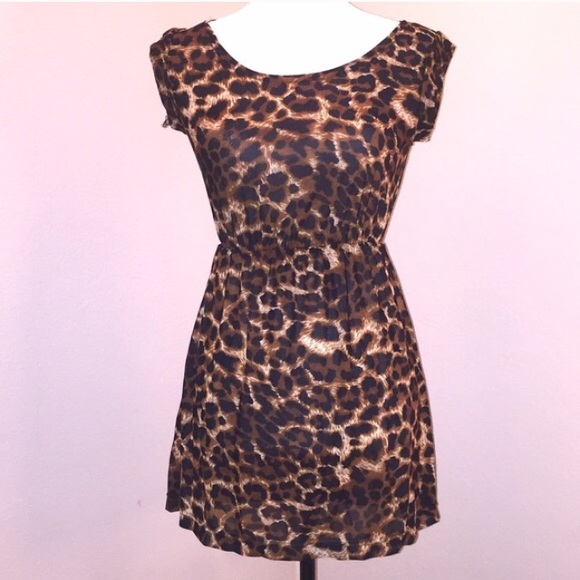 ✨FLASH SALE✨ Leopard Print A-Line Dress - Picture 4 of 4