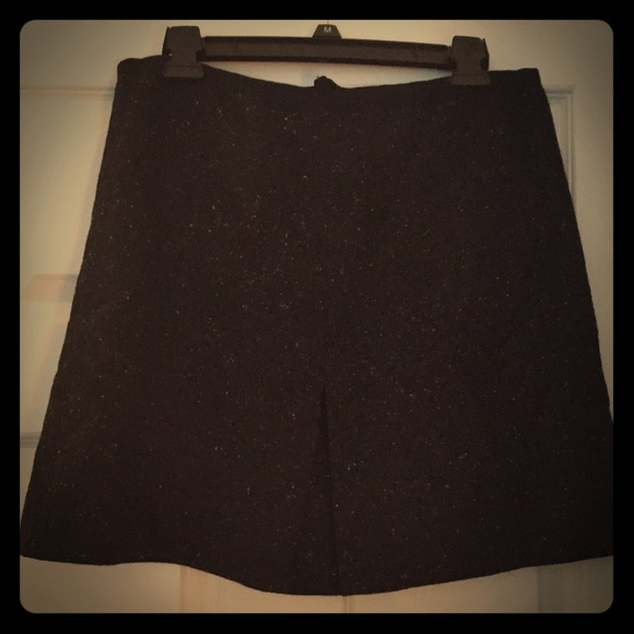 Black Boucle Skirt