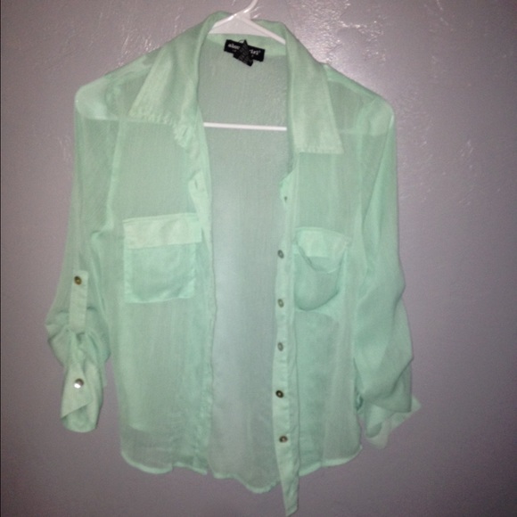 Mint blouse