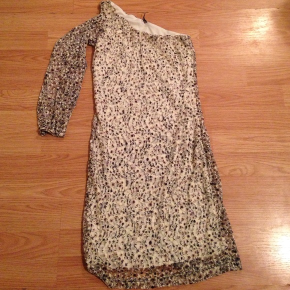 True Light one shoulder dress